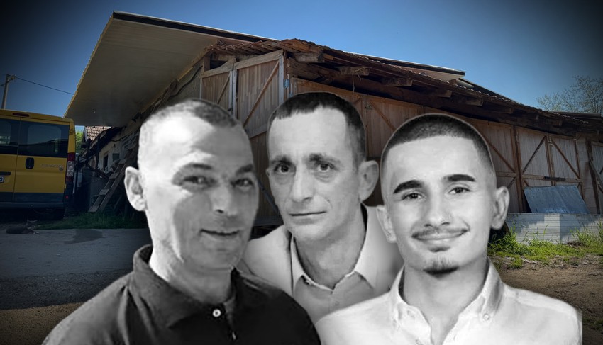 Vladan, Nikola i Filip koji su nastradali