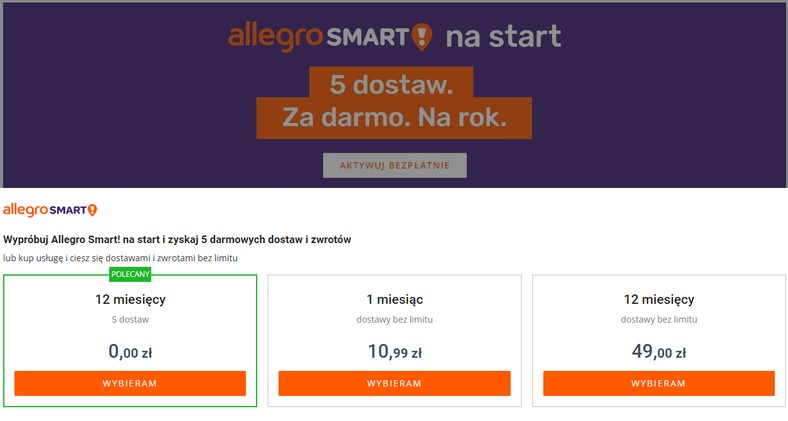 Allegro Smart Dla Sprzedajacych