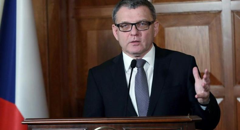 Czech Republic's Foreign Minister Lubomir Zaoralek, seen in 2016, has made the release of a Christian aid worker in Sudan a priority, according to a statement