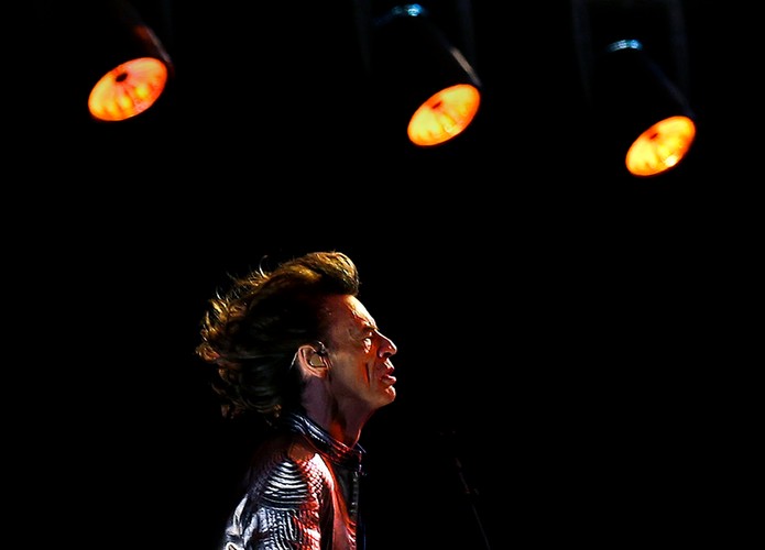 Mick Jagger i The Rolling Stones na festiwalu Rock in Rio w Lizbonie