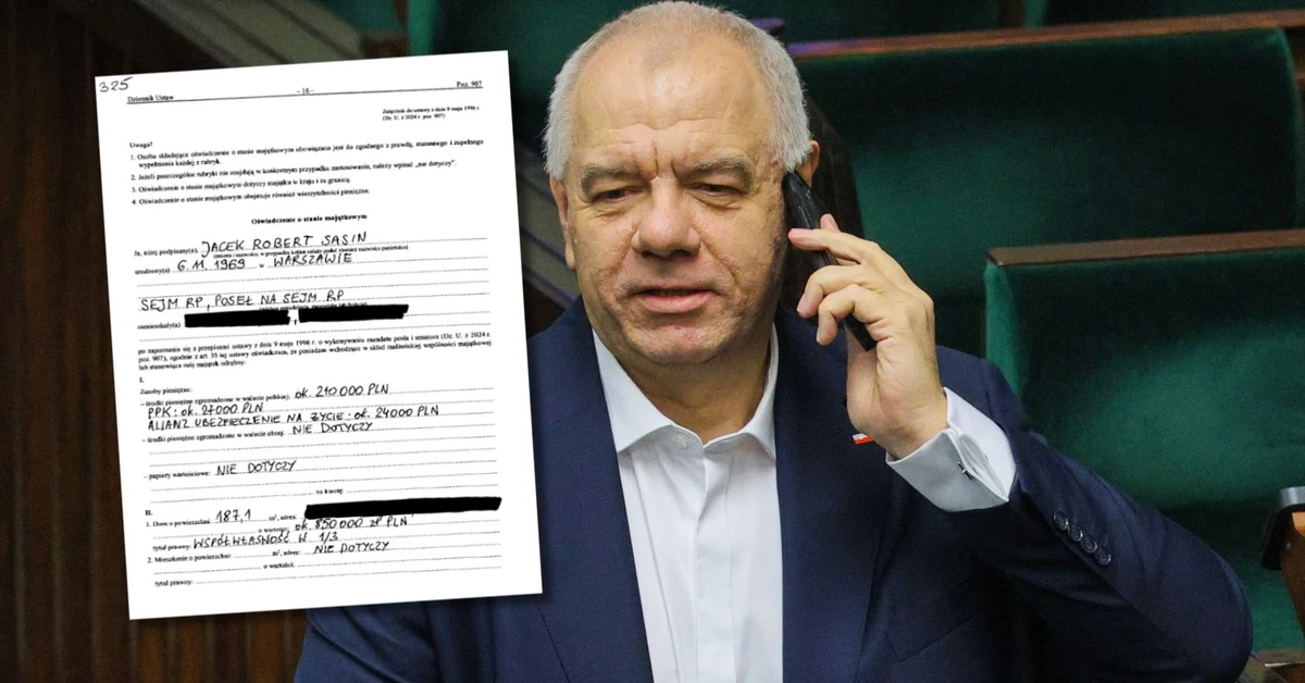 Tak Jacek Sasin dorobił się w polityce. Jego majątek robi wrażenie
