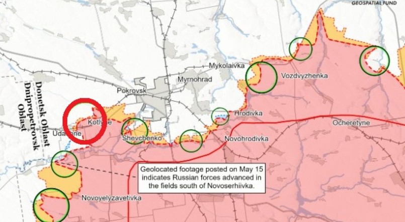 Sytuacja strategiczna pod Pokrowskiem