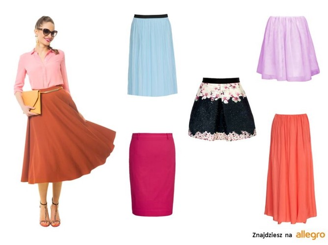 Modne spódnice na lato 2014: ceny od 1 zł