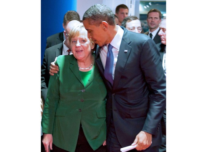 Angela Merkel i Barack Obama