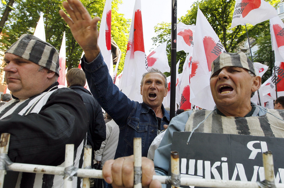 Uwolnić Tymoszenko! - protest w Kijowie