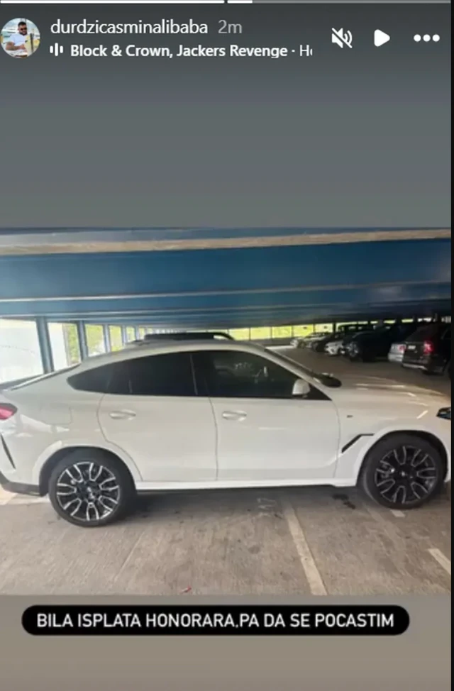 BMW OD 100.000 EVRA: Asmin Durdžić nakon honorara pokazao novu zver iz garaže (FOTO)
