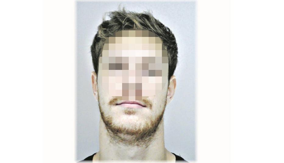 Cs. Dániel Márk (23) /Fotó: police.hu