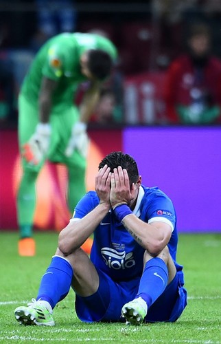 Grzegorz Krychowiaka w barwach Sevilli wygrał Ligę Europy