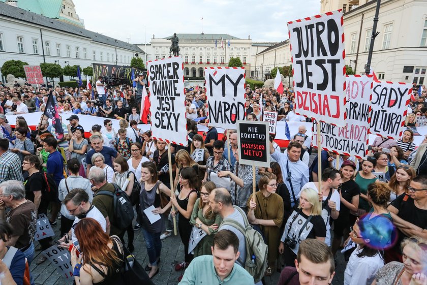 Prezydent zapowiedział weto, ale protesty wciąż trwają!