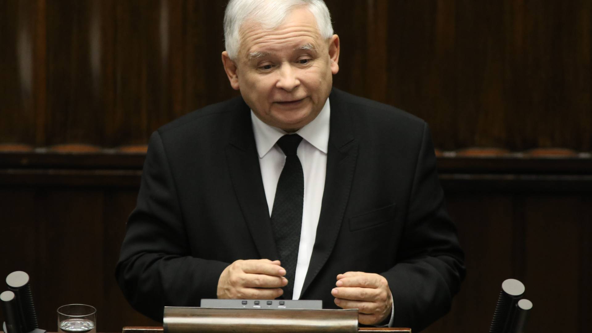 Kolejna burza o słowa Jarosława Kaczyńskiego. Po "gorszym sorcie" zaczął mówić o "gestapo"
