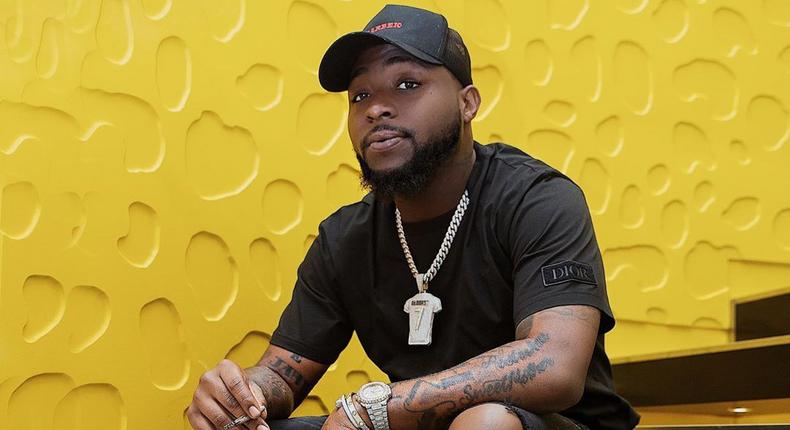 Davido is the most followed Nigerian act on YouTube. (Instagram/Davidoofficial)