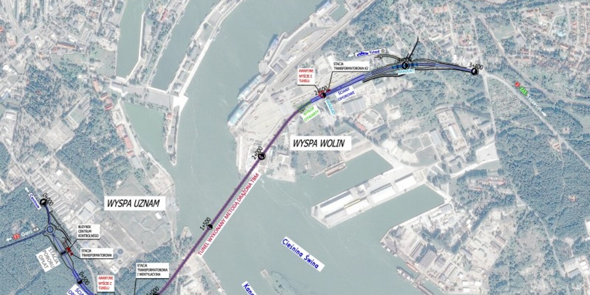 Tunel w Świnoujściu miało zbudować konsorcjum firm Astaldi i Ghella