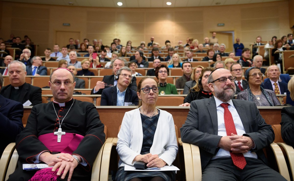 Wojciech Polak, Ruth Cohen Dar, Michael Schudrich