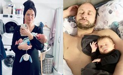 Żona Borysa Szyca pokazała różnicę między urlopem macierzyńskim i tacierzyńskim