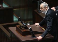 Grupiński o 'czarnym wtorku demokracji'. 'Kaczyński będzie się smażył w politycznym piekle'