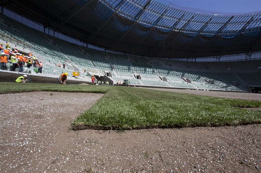 Budowa Stadionu we Wrocławiu na Euro 2012