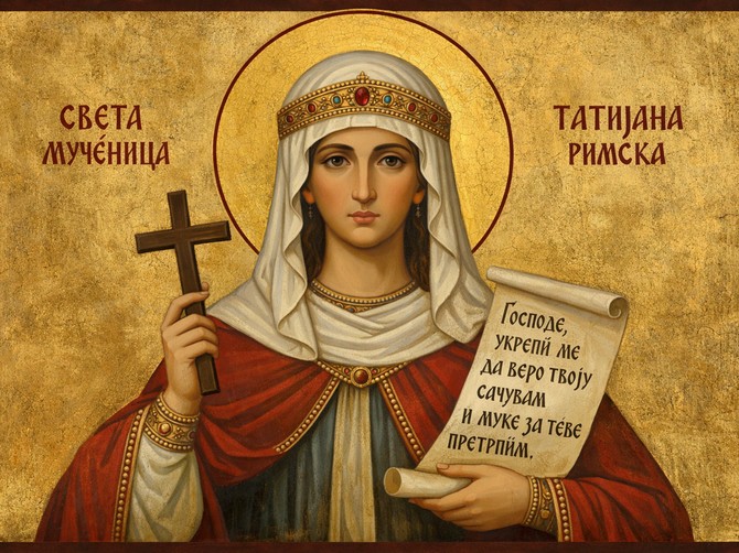Danas je Sveta mučenica Tatjana, zaštitnica devojaka: Ako ste u nevolji, izgovorite ovu molitvu