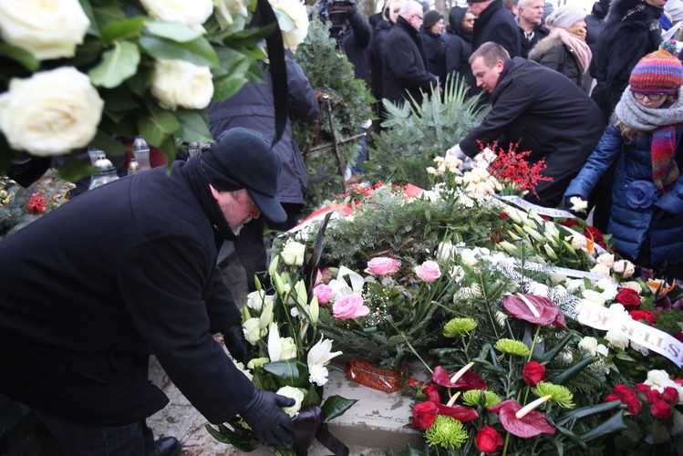 Uroczystości pogrzebowe Krzysztofa Krauzego