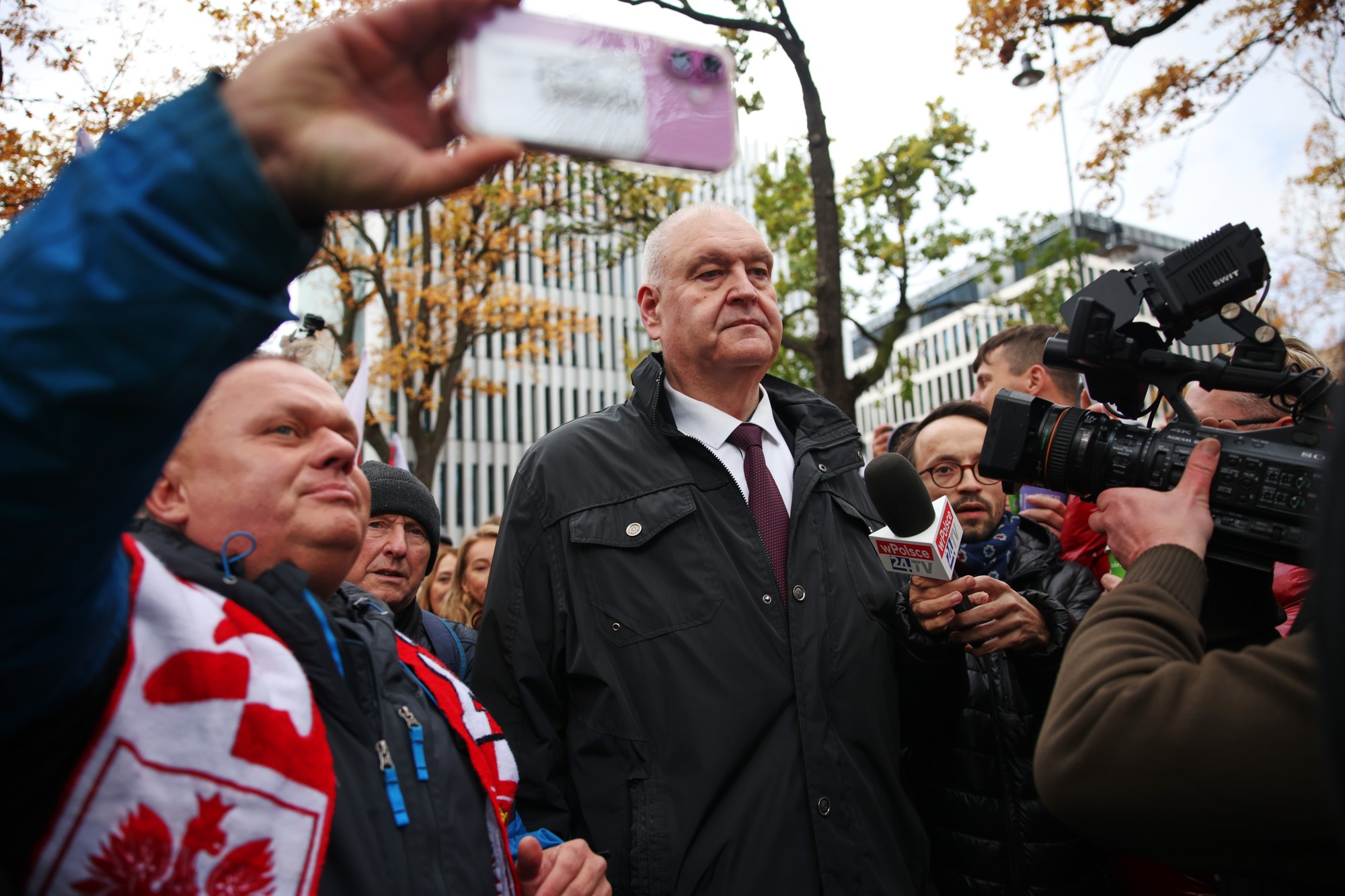 Suspendovaný predseda poľského Ústavného súdu Bogdan Swieczkowski. 