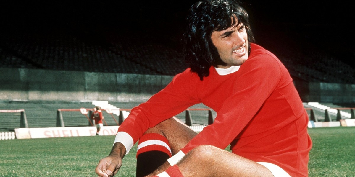 Footballer George Best 1946 - 2005