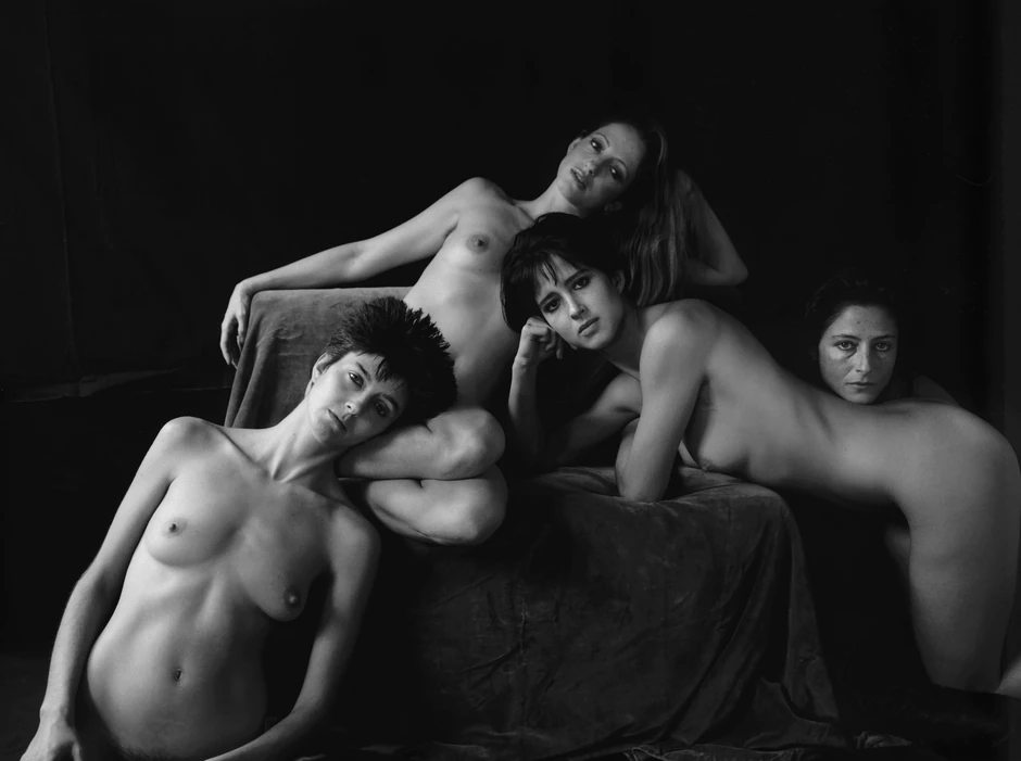 Dijana Blok, Autoportret sa sestrama, 1987.