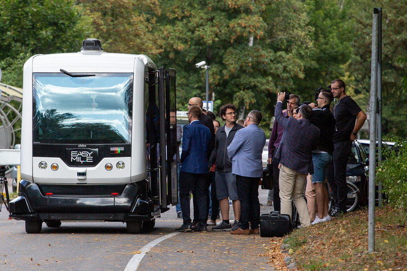 autonomiczny bus w Gdańsku