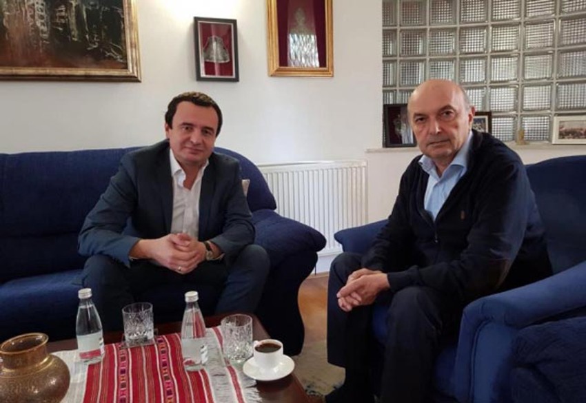 Albin Kurti i Isa Mustafa