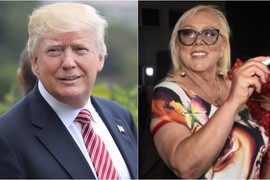 Tramp SKROZ PROMENIO IZGLED i Srbi tvrde da je ISTA ZORICA MARKOVIĆ! Frapirani su sličnošću predsednika i pevačice: "Ostalo mu je samo da nauči da PSUJE NA SRPSKOM"