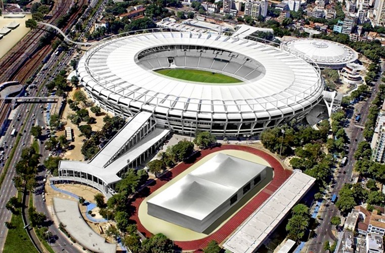 Rio de Janeiro Maracana-Stadion (makieta)