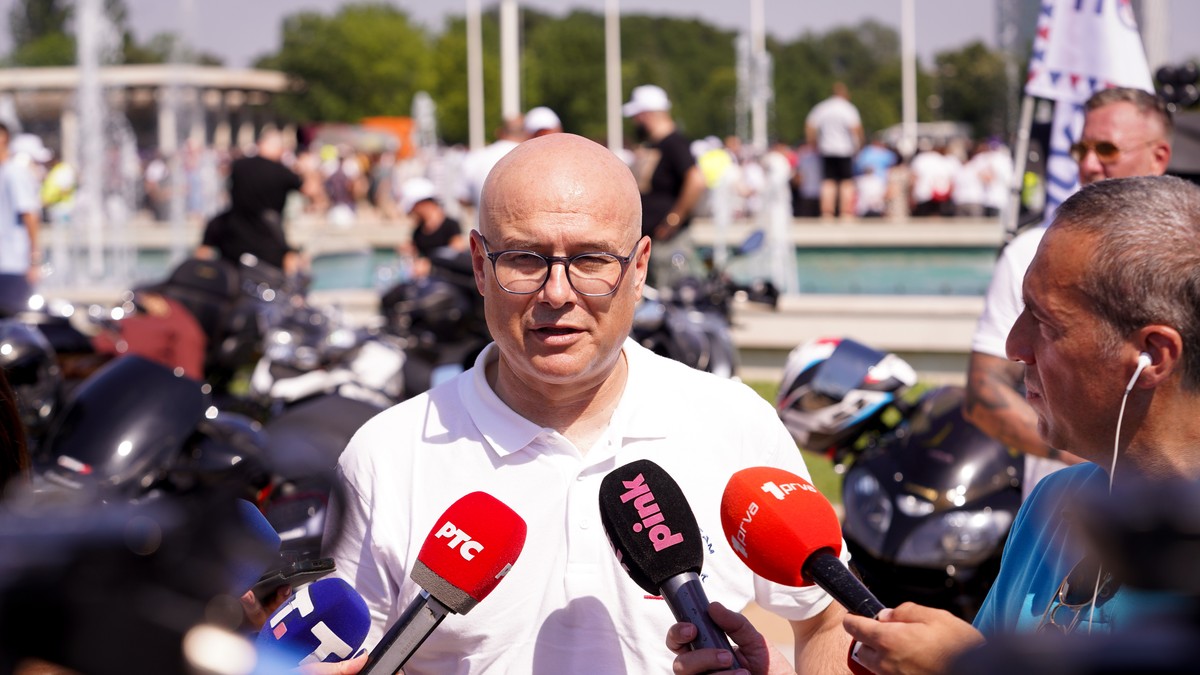 Skup SNS u Beogradu Miloš Vučević