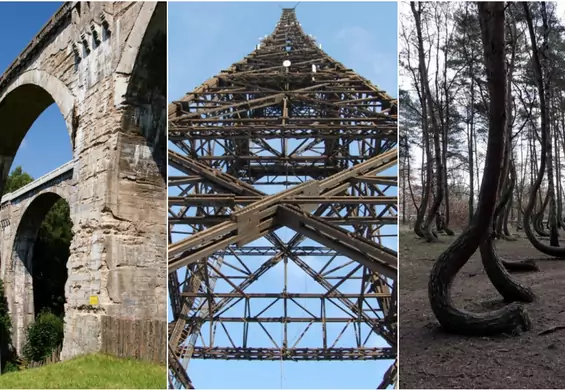 Śląska wieża Eiffla, krzywy las, anomalia grawitacyjna. 10 nietypowych atrakcji w Polsce