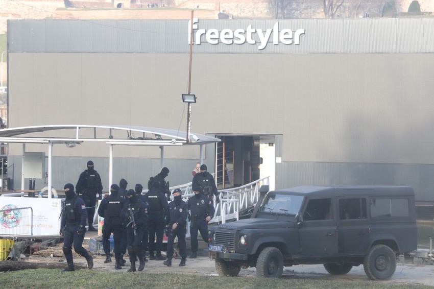 Beogradski splav Fristajler