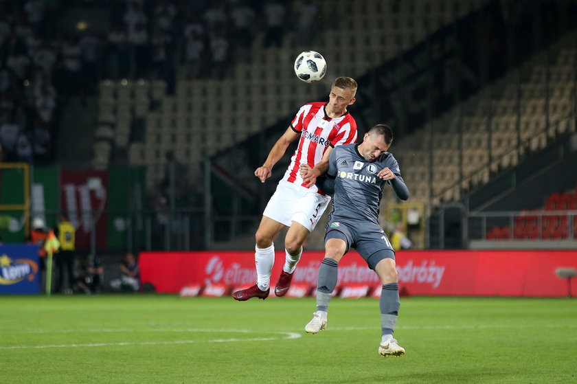 Pilka nozna. Ekstraklasa. Cracovia Krakow - Legia Warszawa. 02.09.2018