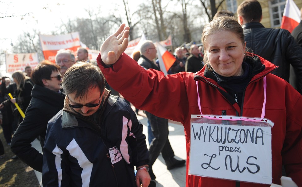 Manifestacja w Warszawie. "Nic o nas bez nas"