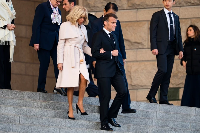 Brižit i Emanuel Makron 