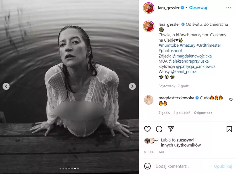 Internauci zachwyceni efektami sesji / Instagram