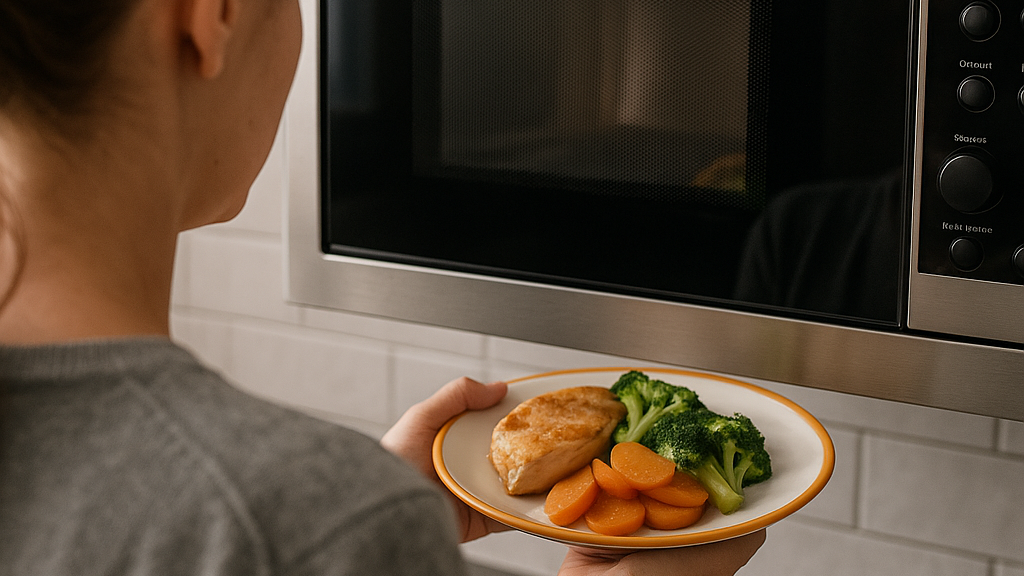 Ako zohriať jedlo rovnomerne?