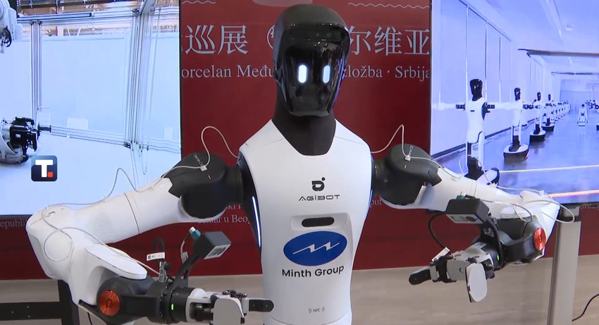 Prezentacija robota kompanije AGIBOT