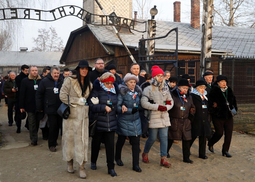 Oświęcim: rozpoczęcie obchodów 75. rocznicy wyzwolenia obozu Auschwitz