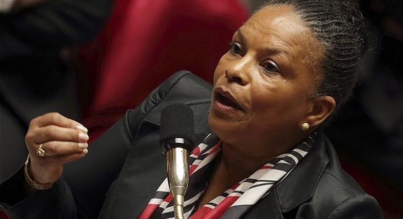 French justice minister Taubira resigns -President's office