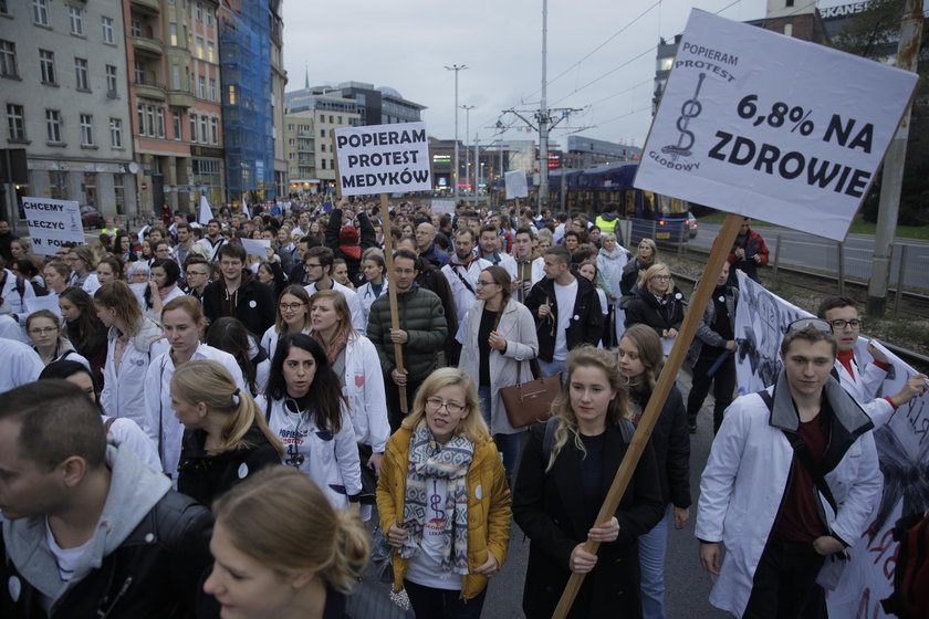 2017 r. Tak wyglądały protesty rezydentów