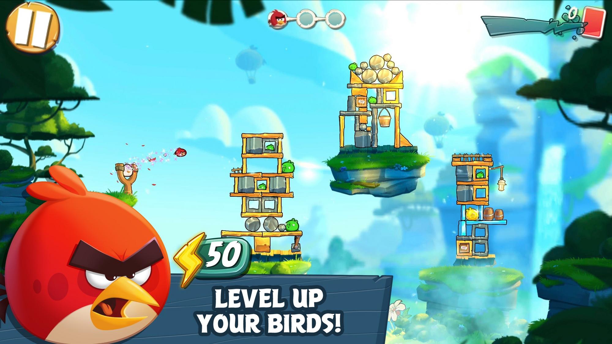 Oficiálny obrázok z hry Angry Birds 2.