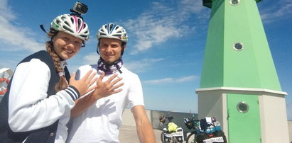Marysia i Tomek objechali Polskę na rowerach! To był ich miesiąc miodowy