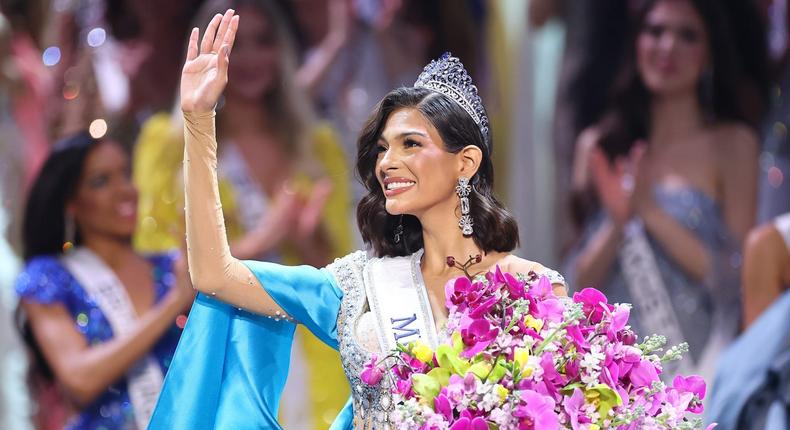 Miss Nicaragua Sheynnis Palacios is crowned Miss Universe on November 18, 2023, in San Salvador, El Salvador.Hector Vivas/Getty Images