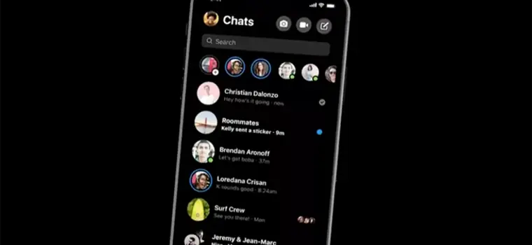 Facebook Messenger pozwala w prosty sposób włączyć czarny motyw. Zobacz, jak to zrobić