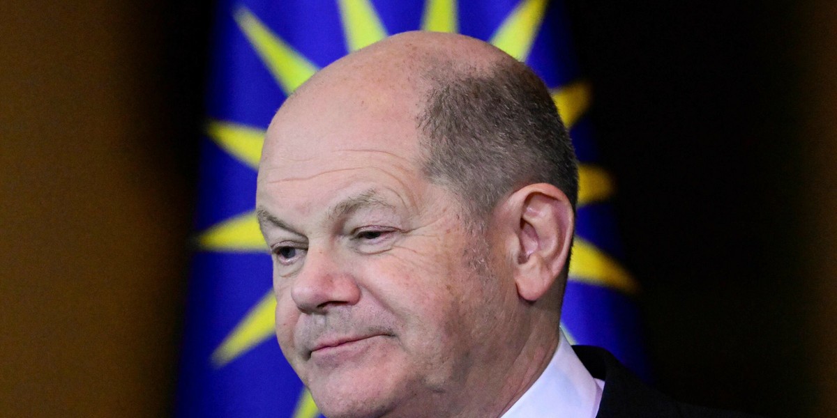 Kanclerz Niemiec Olaf Scholz