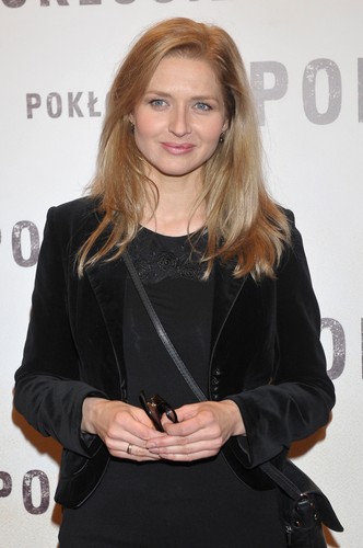 Urszula Grabowska na premierze 'Pokłosia'