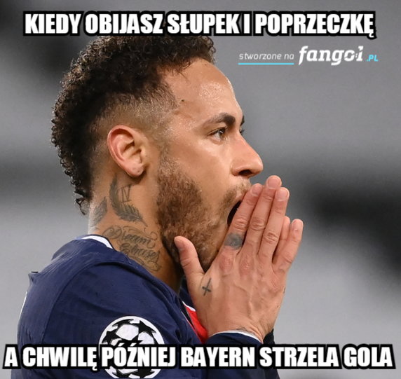 Memy po meczu PSG - Bayern Monachium