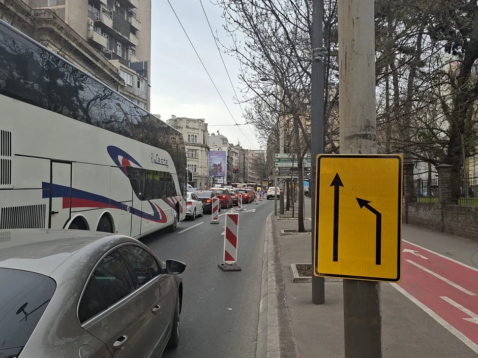 Gužva u Takovskoj ulici zbog radova