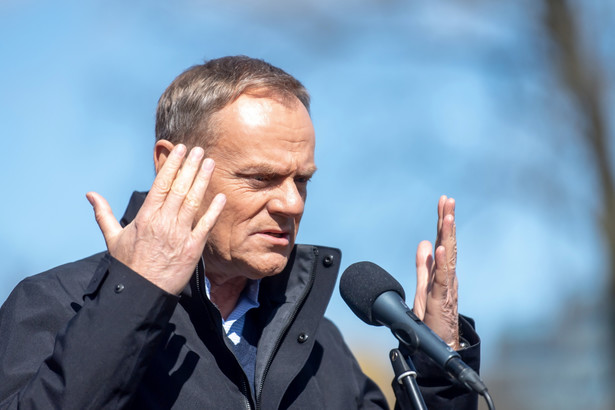 Przewodniczący Platformy Obywatelskiej Donald Tusk